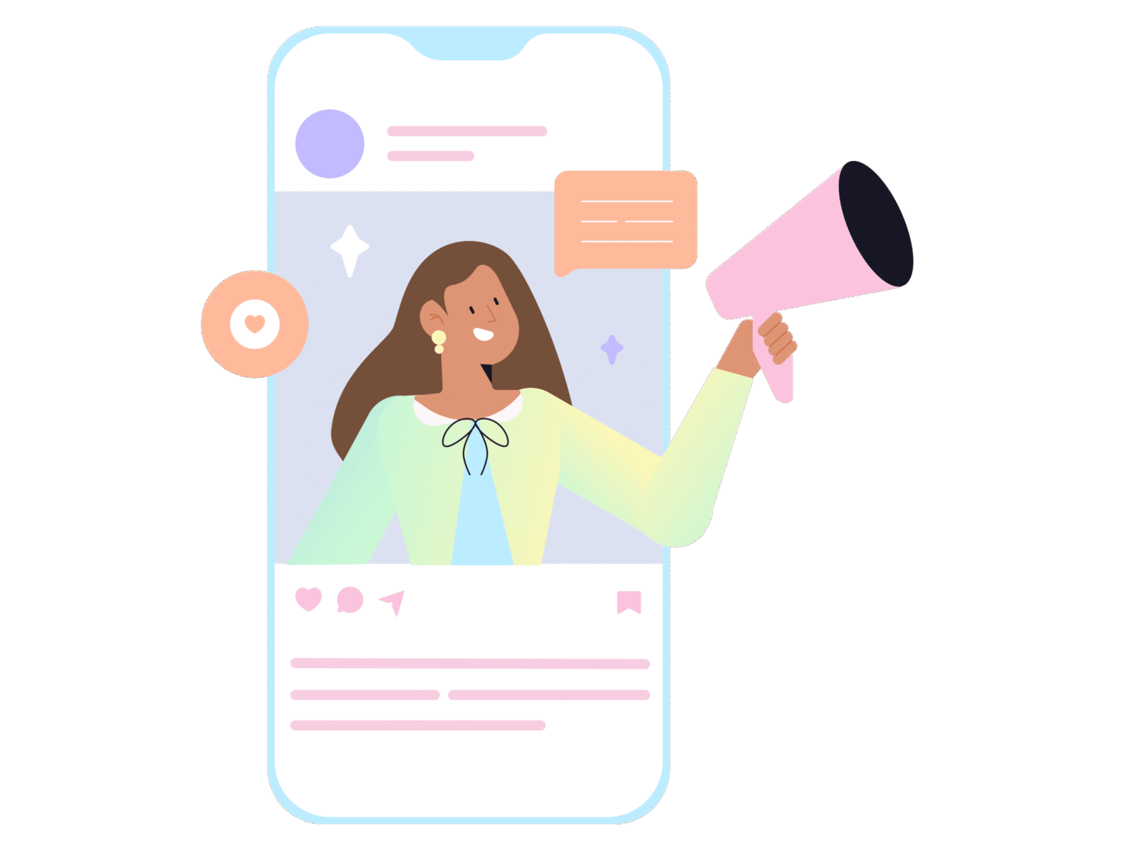 drawkit vector illustration influencer & content creator illustrations (4)