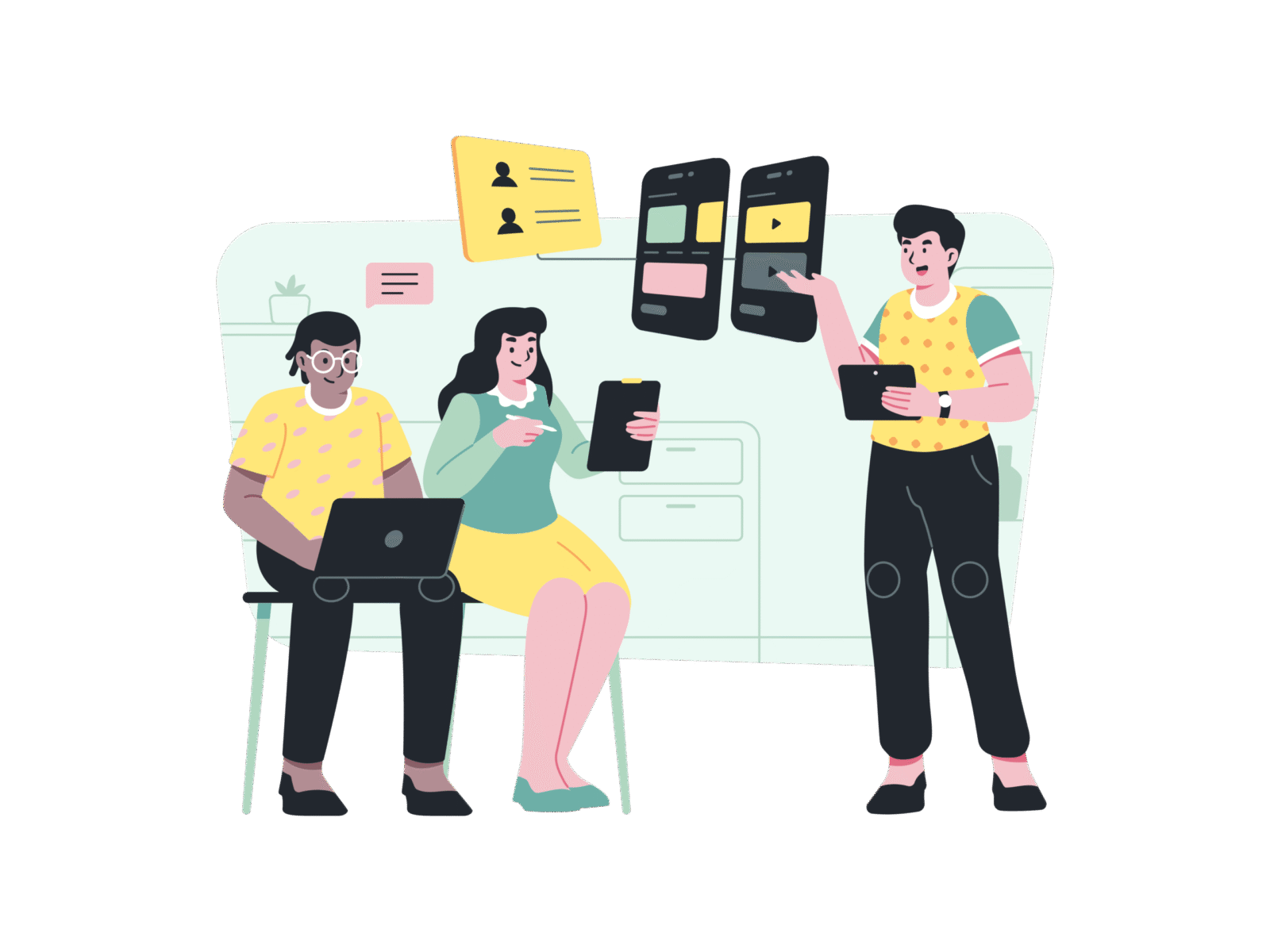 drawkit vector illustration project manager (1)