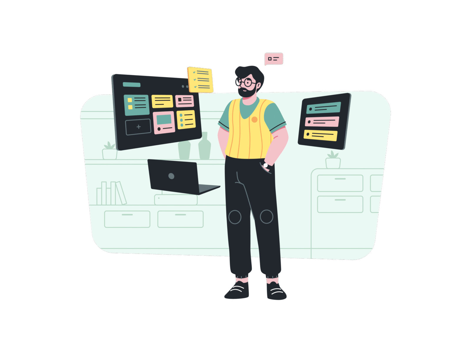 drawkit vector illustration project manager (4)