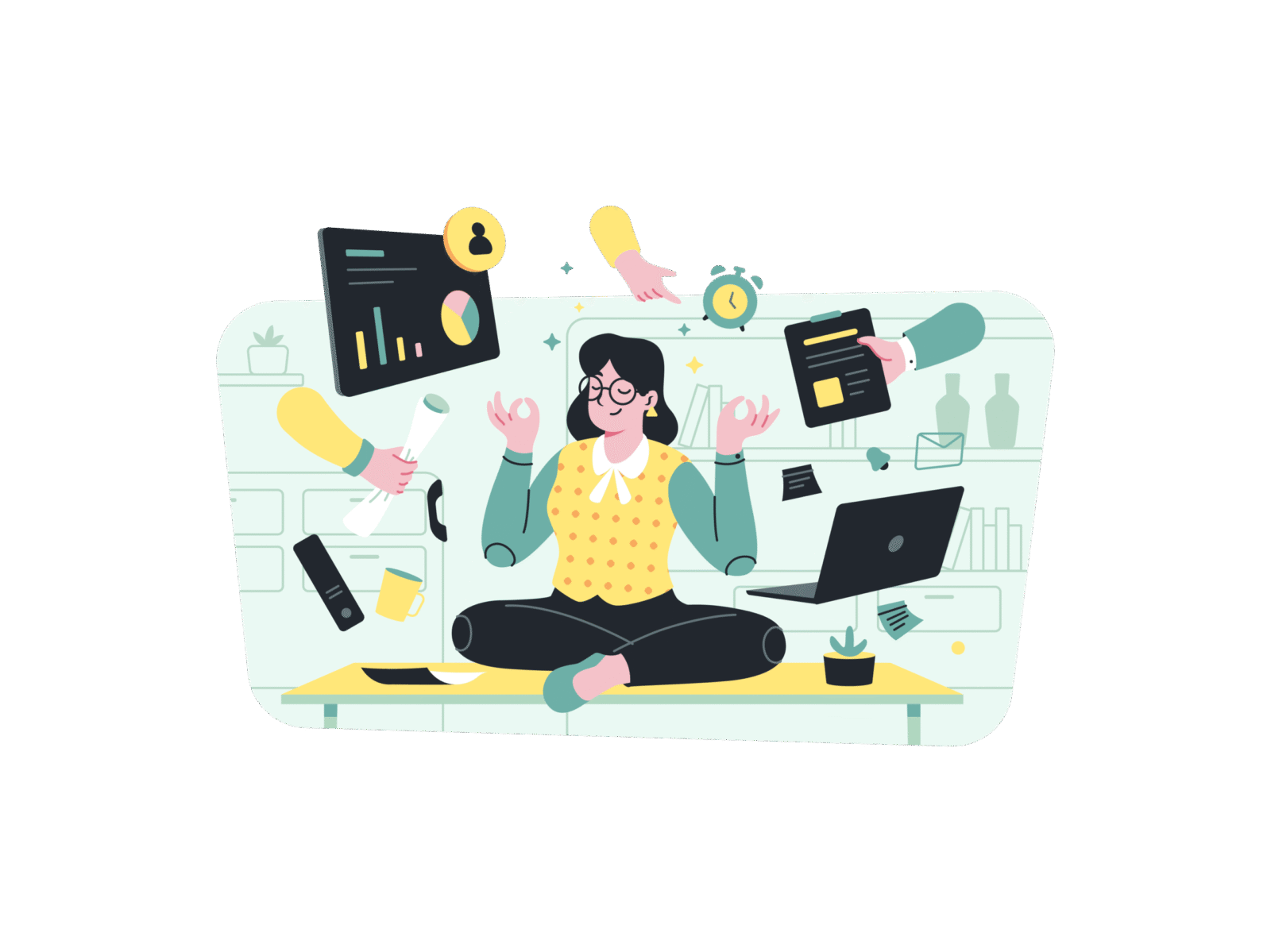 drawkit vector illustration project manager (7)