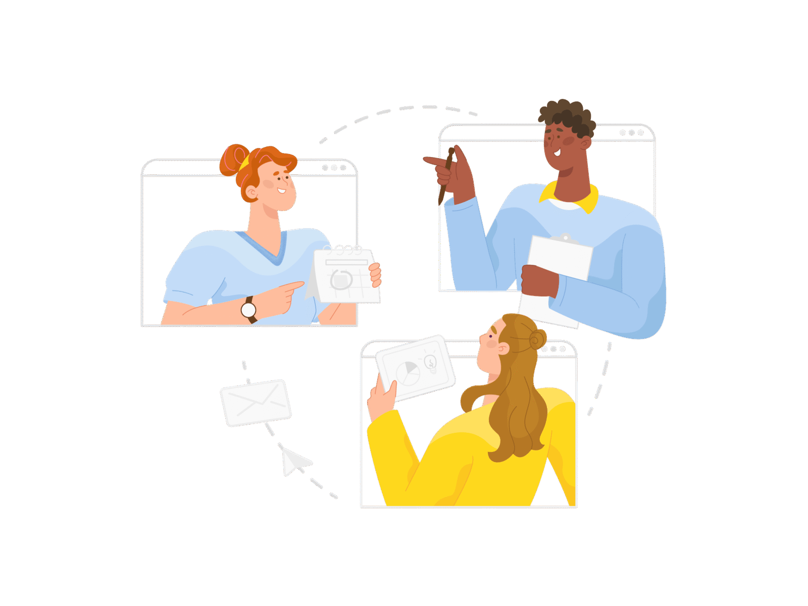 drawkit vector illustration team work (3)
